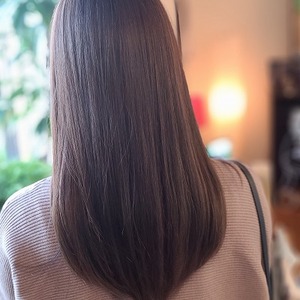 髪に優しすぎるカラーでトリートメントなしでも、透明感とつやがバッチリ